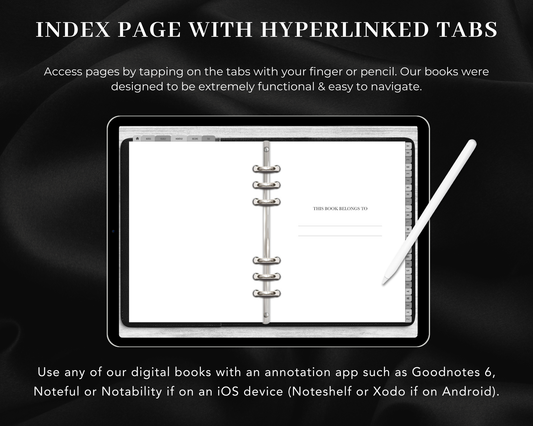 DIGITAL Lash Lift & Tint Client Record Book