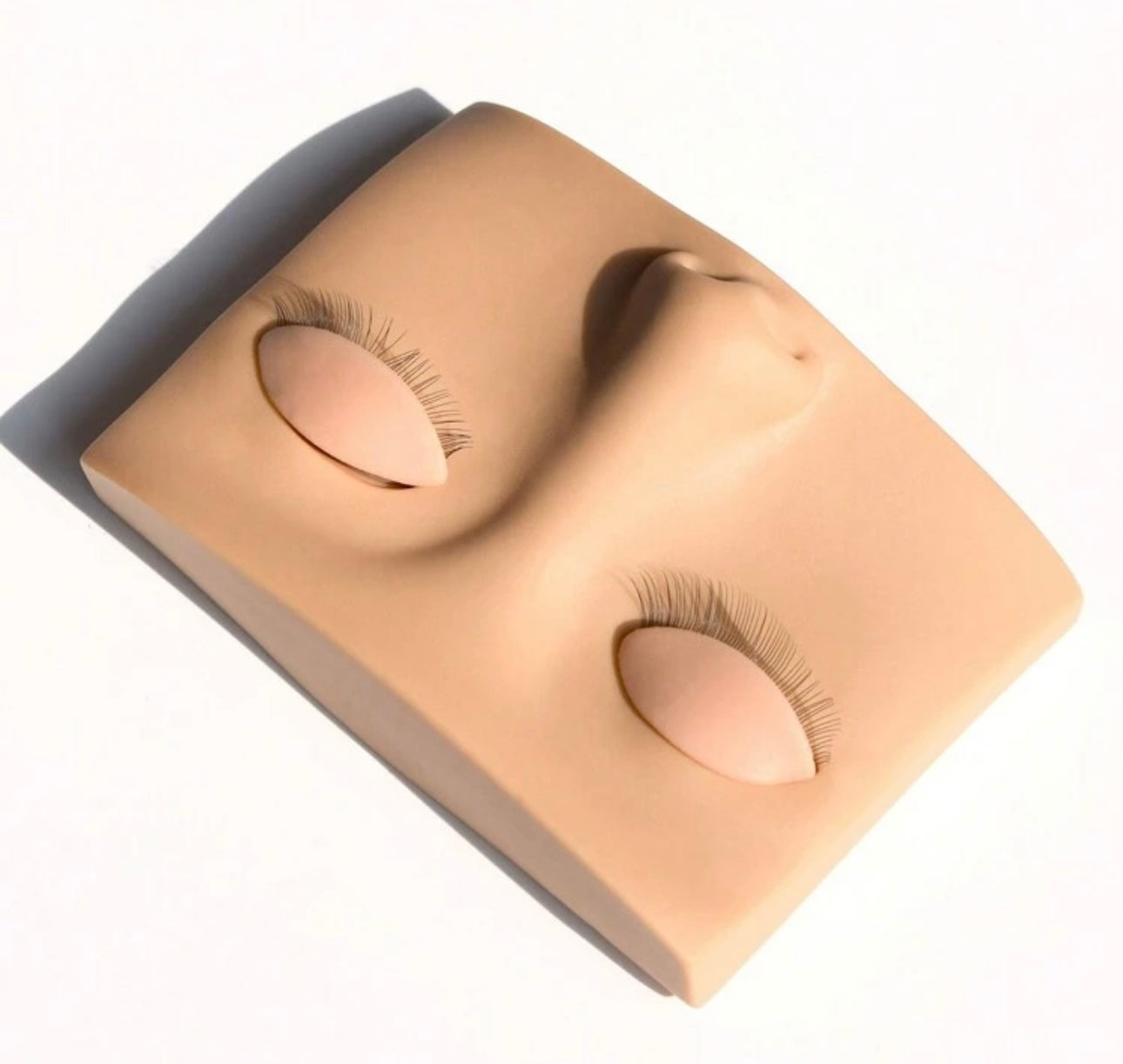 Mannequin Head with Removable Eyelids