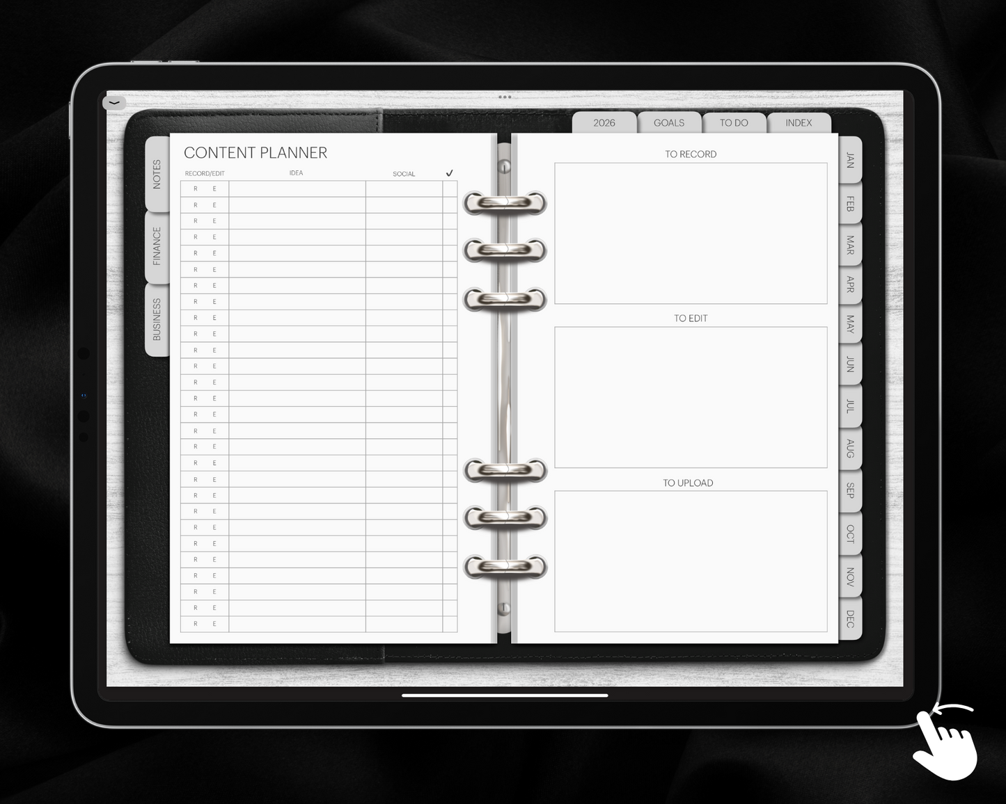 2026 DIGITAL Beauty Business Planner
