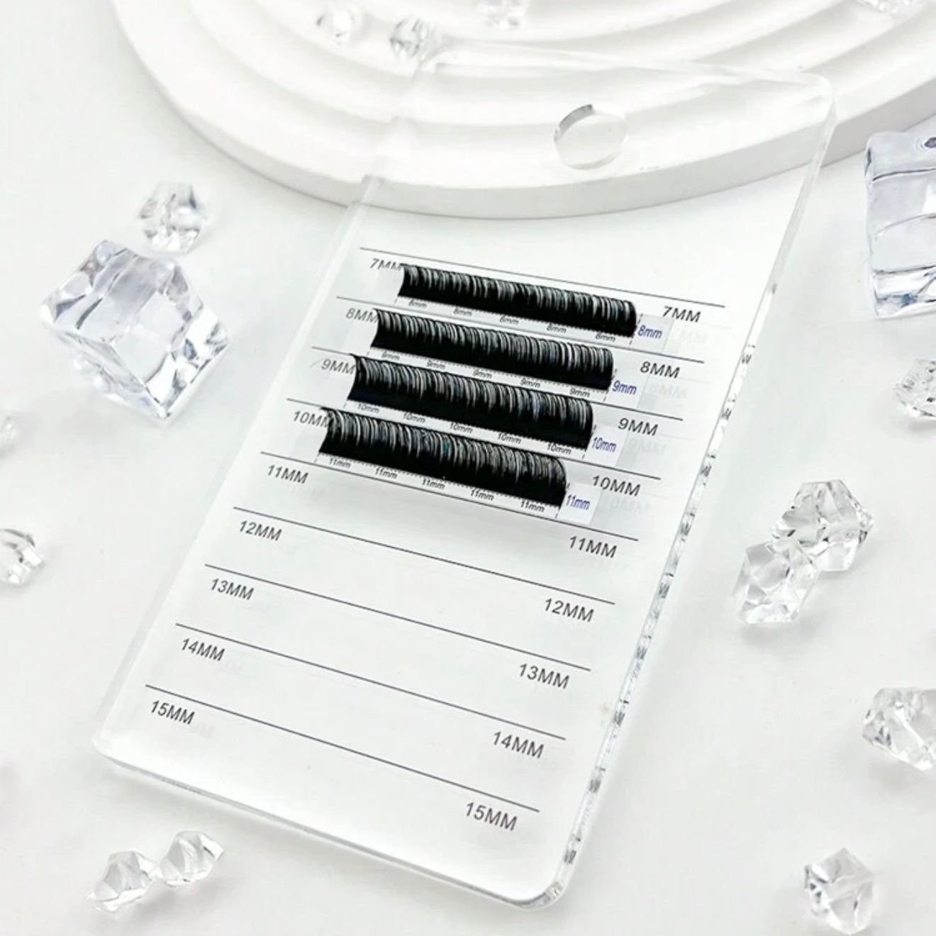 Clear Acrylic Lash Tile