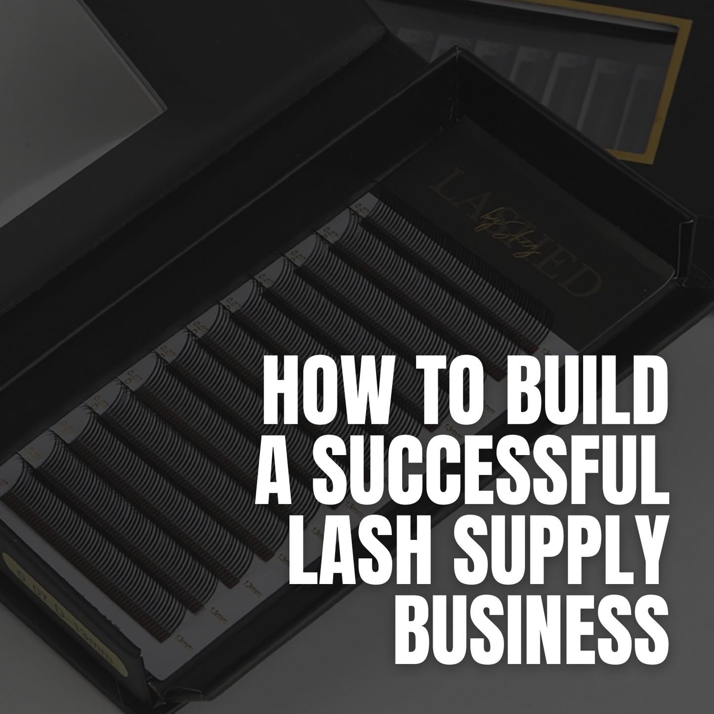 How To Build A Successful Lash Supply Business - Ebook