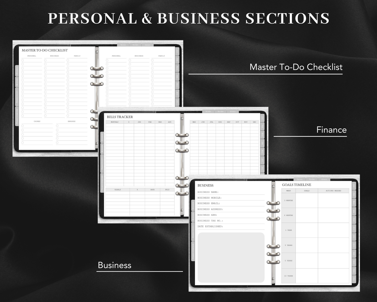 2025 DIGITAL Beauty Business Planner