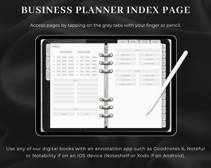 2025 DIGITAL Business, Personal & Service Planner