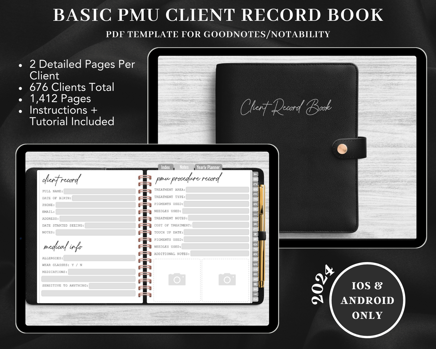 2024 DIGITAL Basic PMU Client Record Book