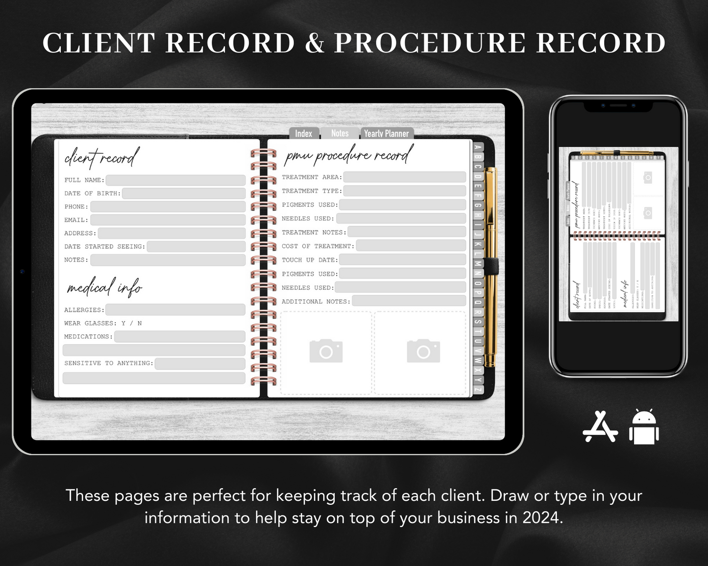 2024 DIGITAL Basic PMU Client Record Book