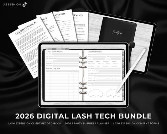 2026 DIGITAL LASH TECH BUNDLE