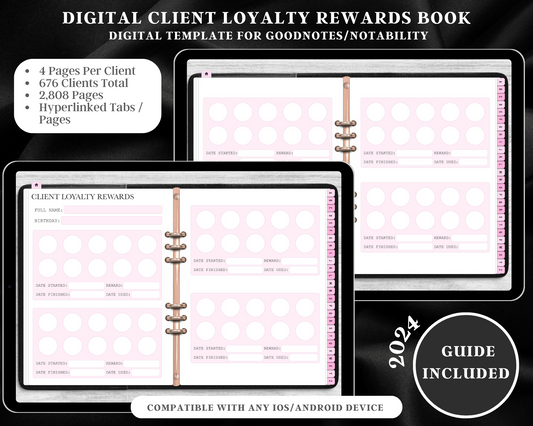 DIGITAL Client Loyalty Rewards Book