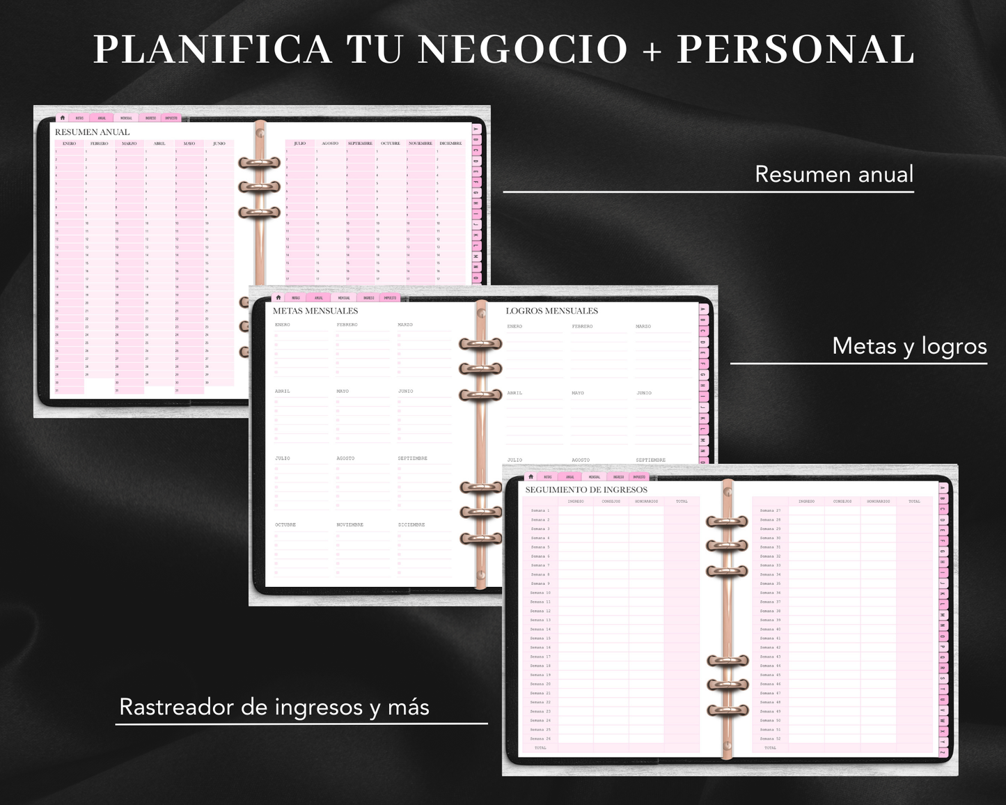 DIGITAL Lash Client Record Book (SPANISH)