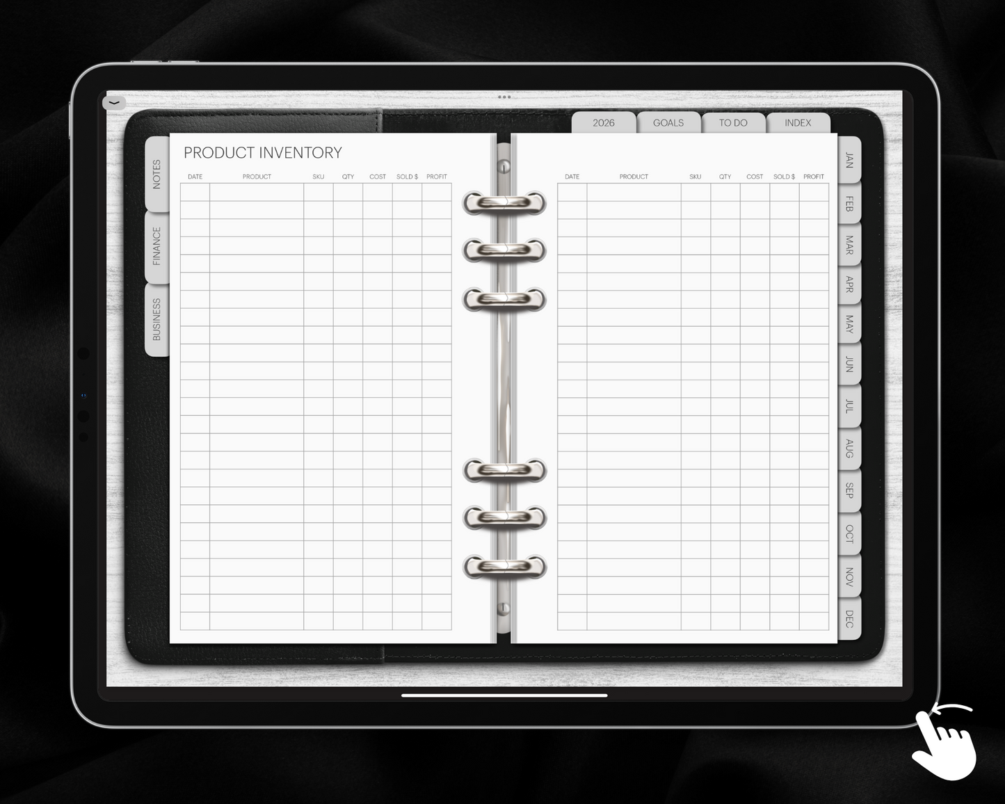 2026 DIGITAL Beauty Business Planner