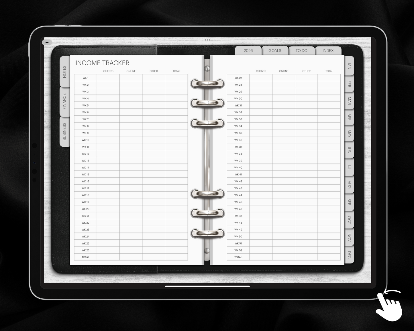 2026 DIGITAL Beauty Business Planner