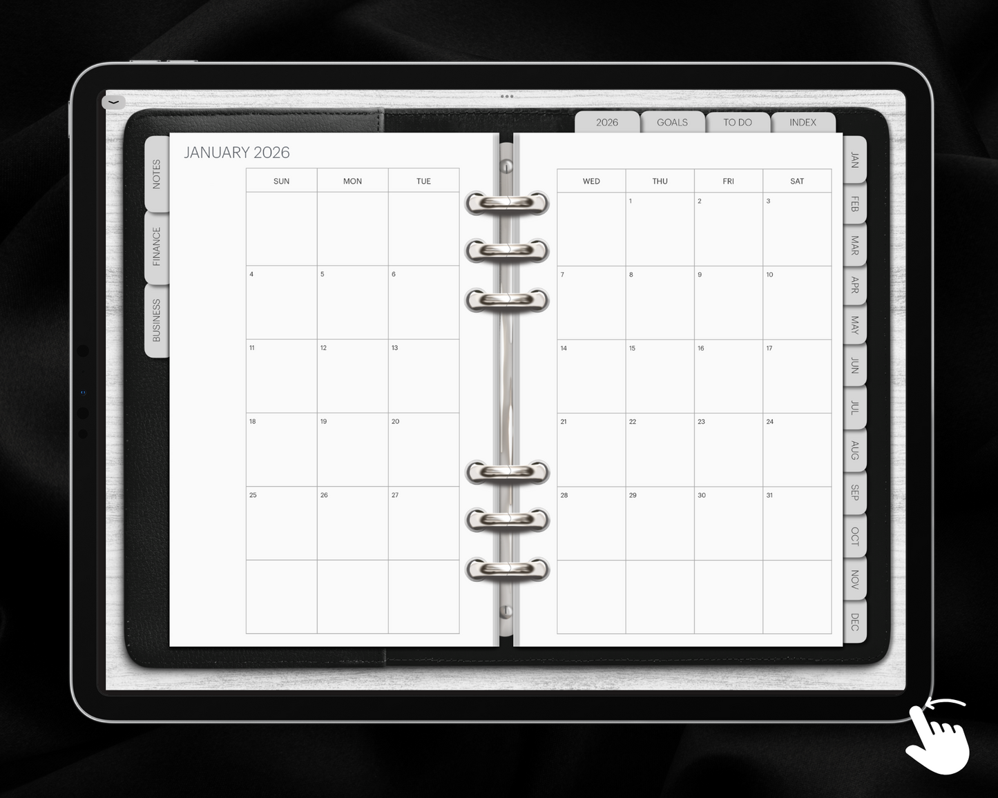 2026 DIGITAL Beauty Business Planner