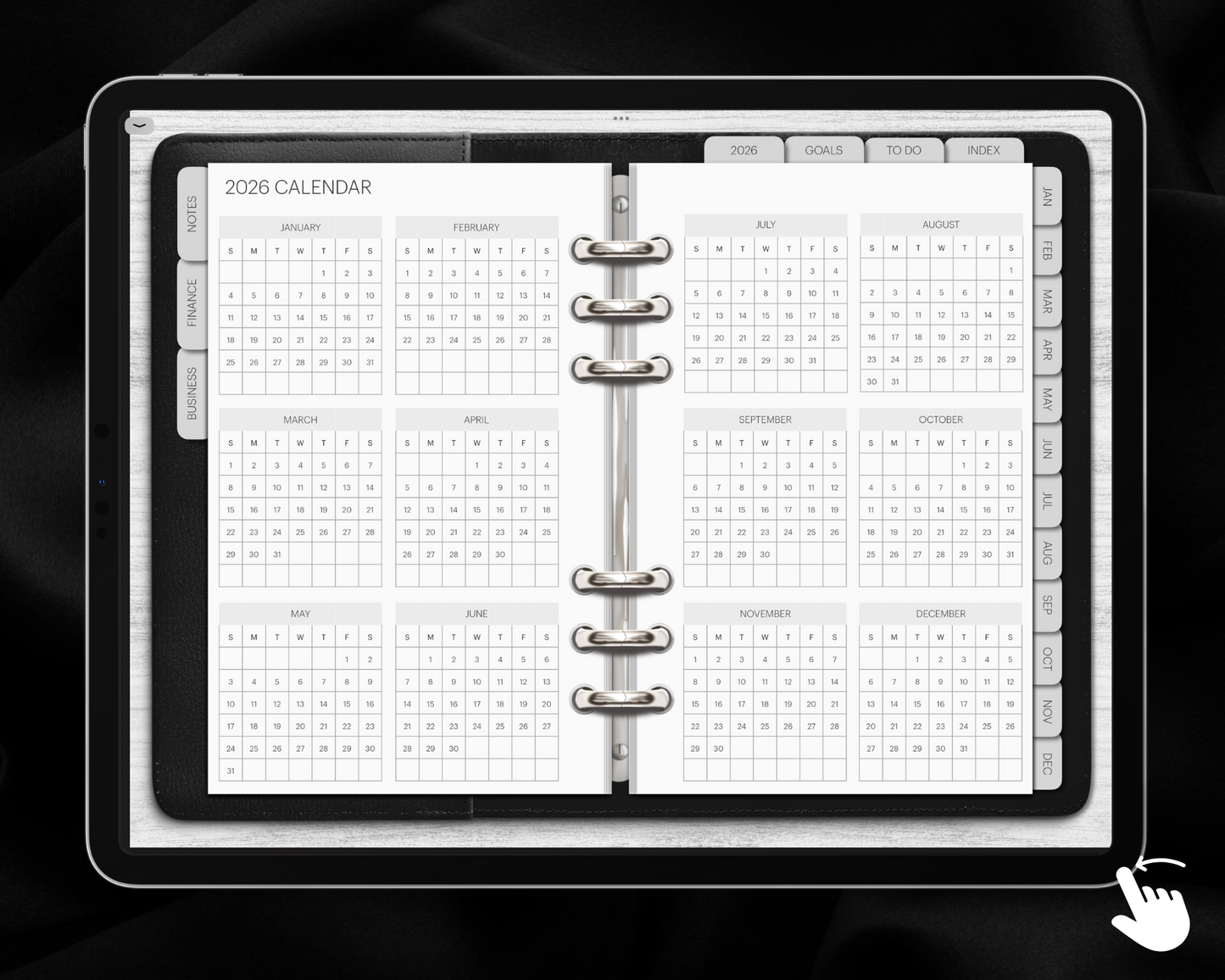 2026 DIGITAL Beauty Business Planner