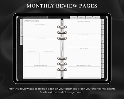 2025 DIGITAL Business, Personal & Service Planner