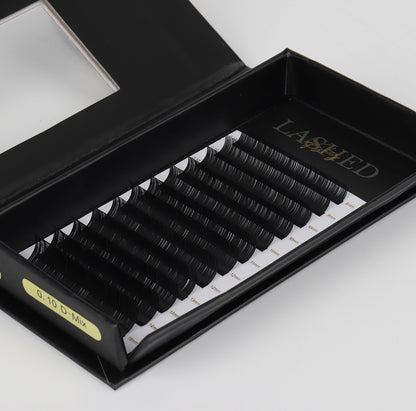 Premium Silk Classic Lashes - D Curl Mixed Tray - 0.10 & 0.15