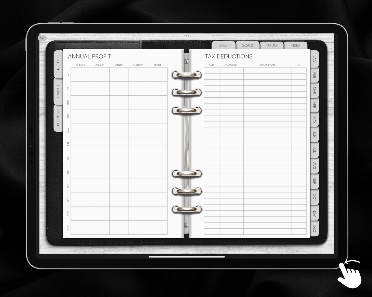 2026 DIGITAL Beauty Business Planner